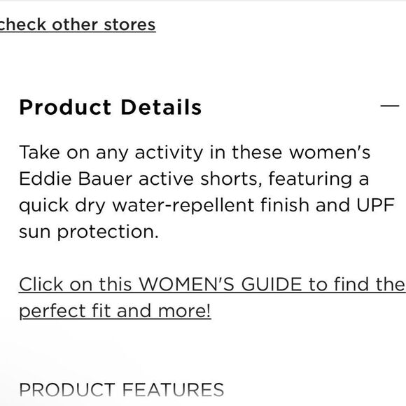 NEW Eddie Bauer Sz18 Skyline Trail Active Women's Shorts NAVY blue SZ 18 womeN - Picture 4 of 16